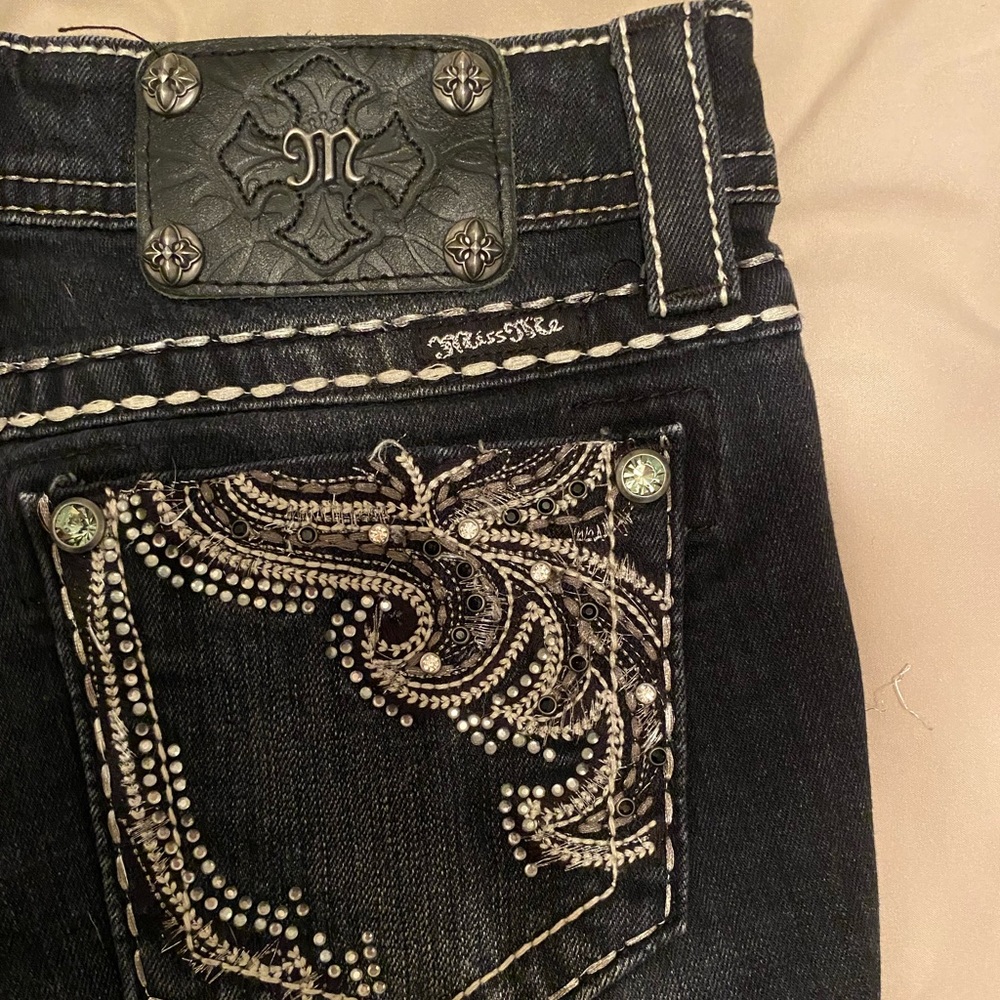 Miss Me low rise shorts